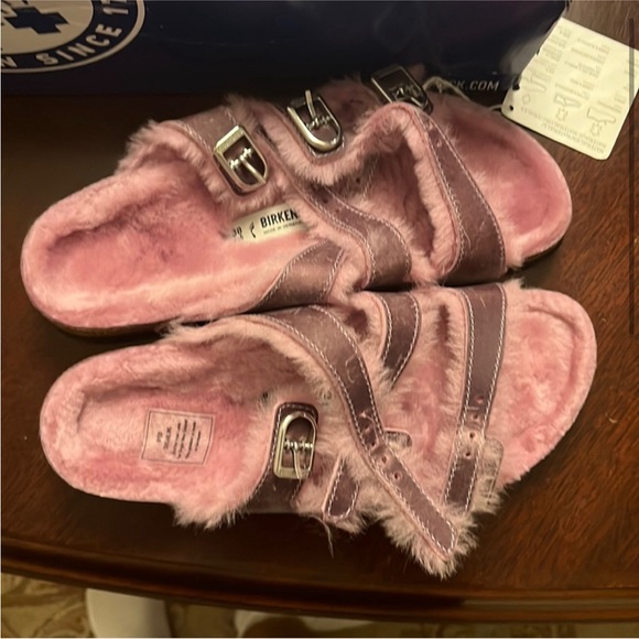 Birkenstock Florida Fresh Shearling lavender US 6 Km - Picture 3 of 5